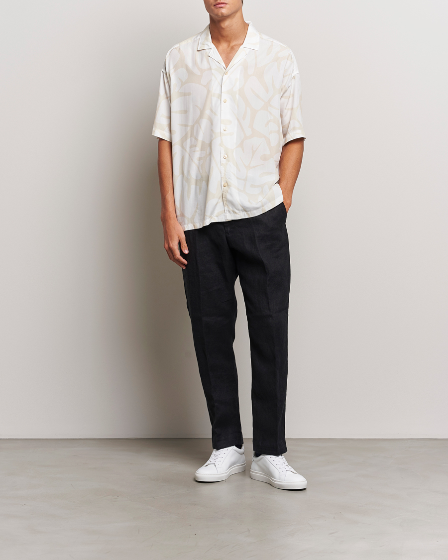 Homme | Chemises | BOSS BLACK | Drew Short Sleeve Shirt Open White