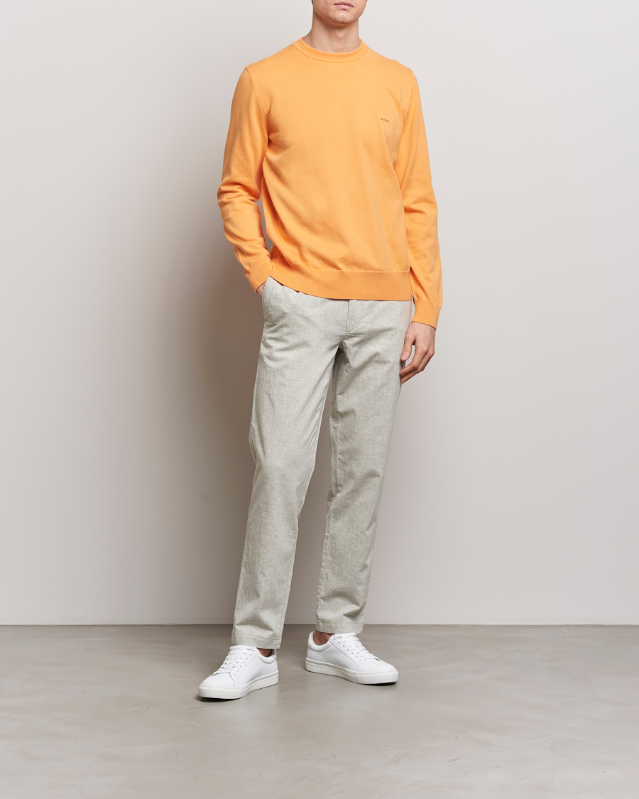 Heren | Truien | BOSS BLACK | Pacas Crew Neck Pullover Medium Orange
