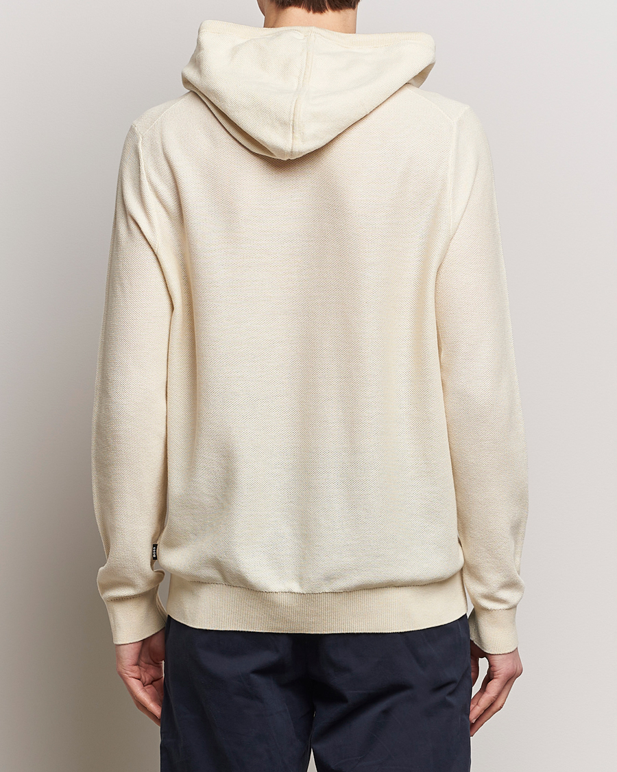 Heren | Truien | BOSS BLACK | Trapani Hoodie Open White