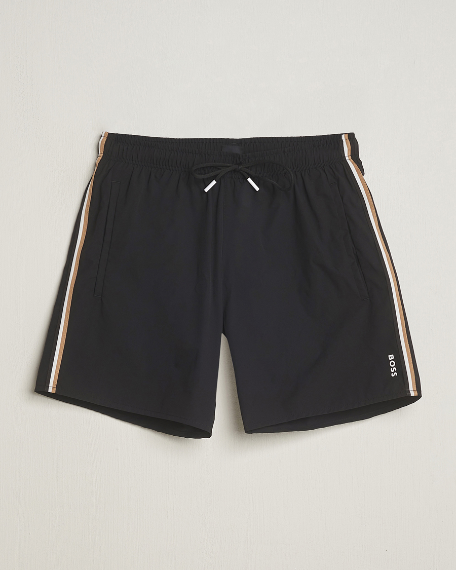 Heren | Zwembroek | BOSS BLACK | Iconic Swimshorts Black