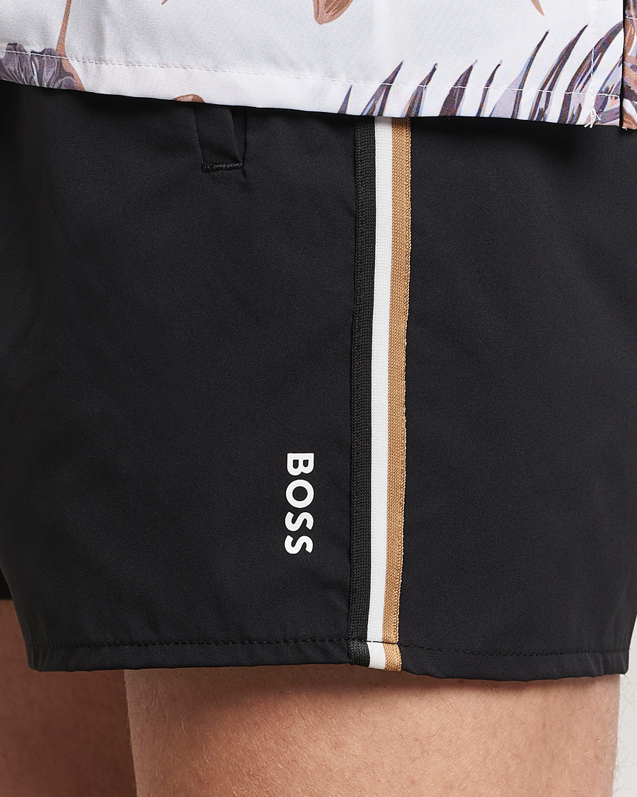Heren | Zwembroek | BOSS BLACK | Iconic Swimshorts Black
