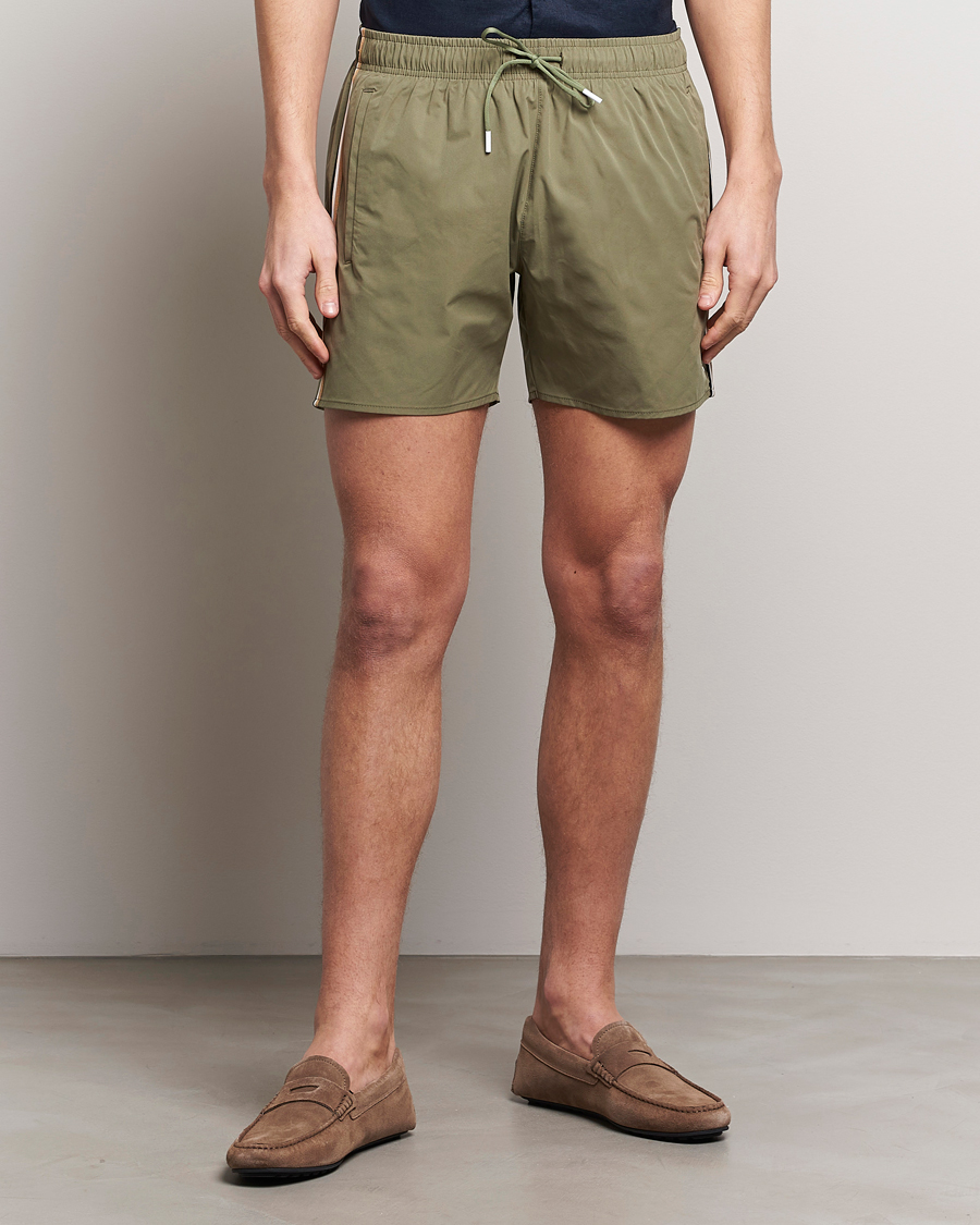 Homme | Maillots De Bain | BOSS BLACK | Iconic Swimshorts Green