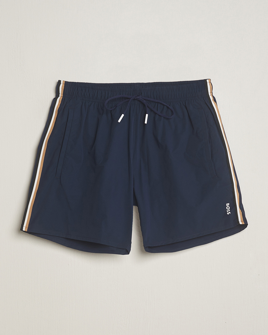 Heren | Zwembroek | BOSS BLACK | Iconic Swimshorts Navy