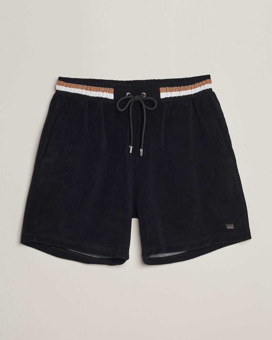 Heren | Korte broek | BOSS BLACK | Terry Shorts Black