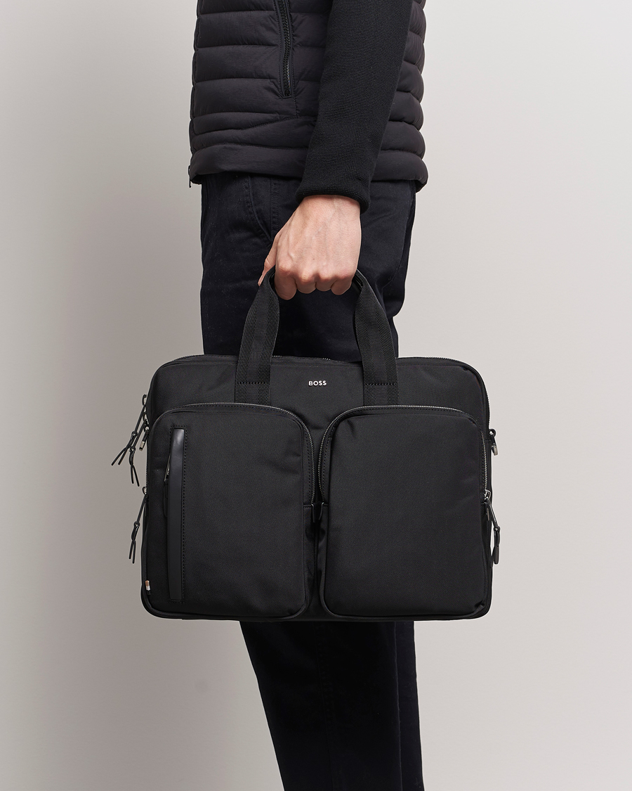 Homme | BOSS BLACK Highway Document Case Black | BOSS BLACK | Highway Document Case Black