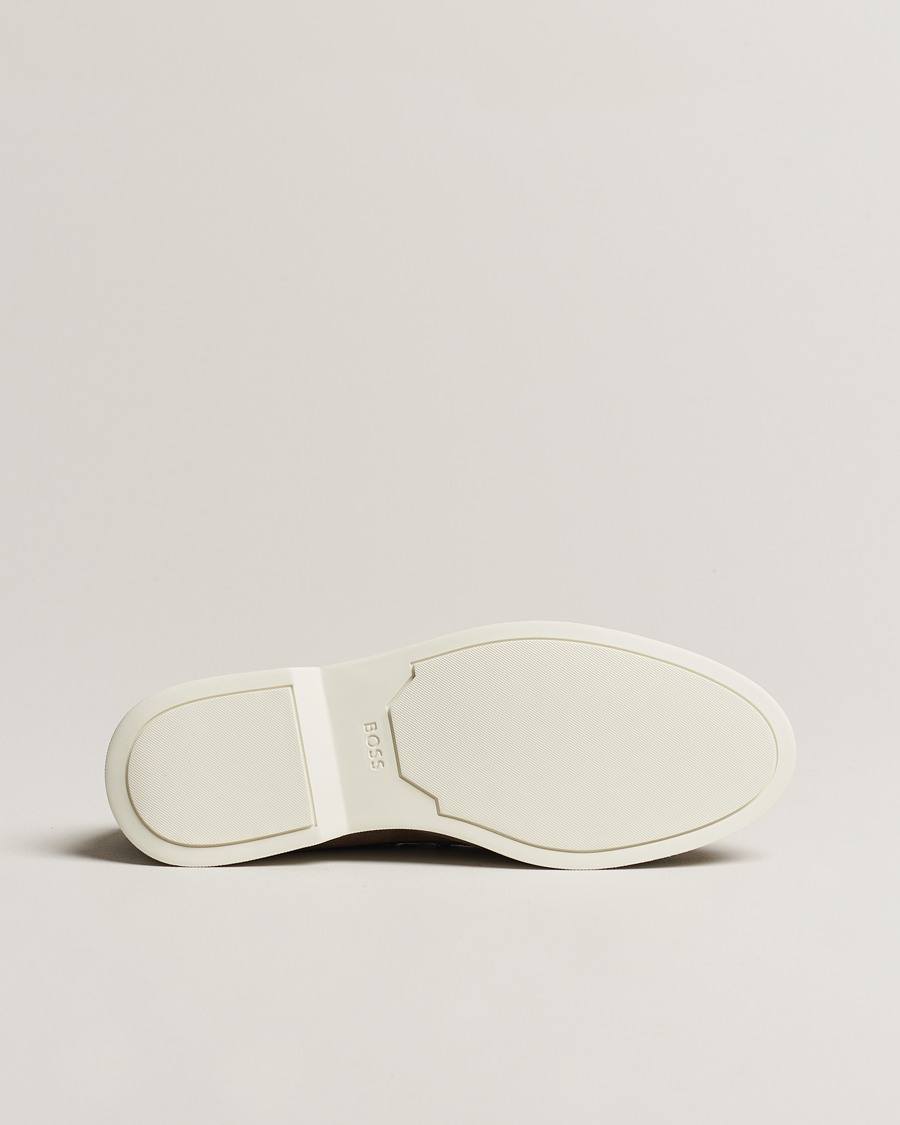Homme | BOSS BLACK Sienne Tassle Loafer Suede Medium Beige | BOSS BLACK | Sienne Tassle Loafer Suede Medium Beige