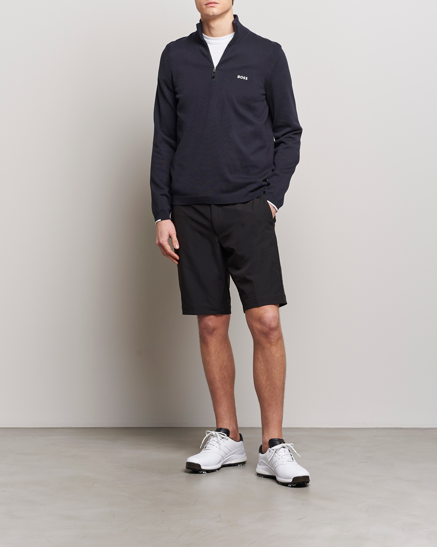 Heren | Korte broek | BOSS GREEN | Commuter Golf Shorts Black