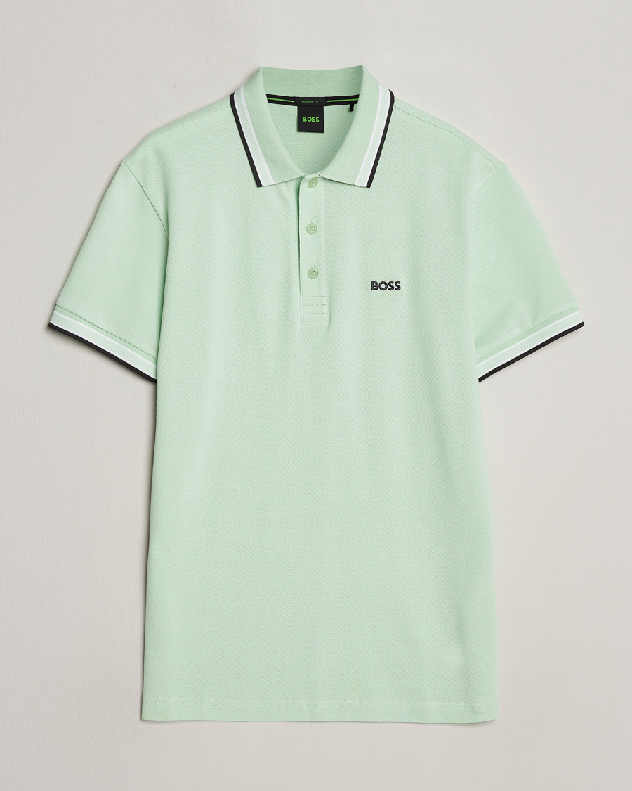 Heren | Polo's | BOSS GREEN | Paddy Jersey Polo Open Green