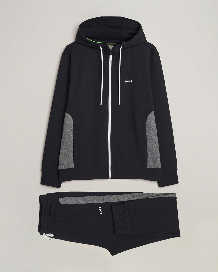 Heren | Broeken | BOSS GREEN | Tracksuit Set Black