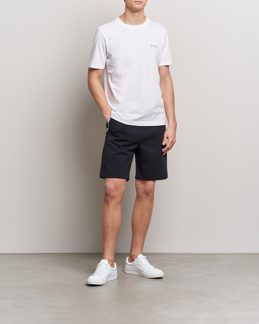 Homme | T-shirts | BOSS GREEN | Crew Neck T-Shirt White