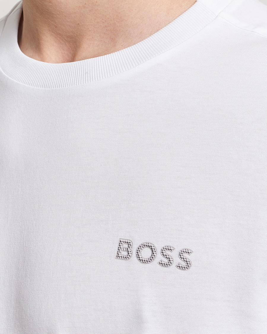 Homme | T-shirts | BOSS GREEN | Crew Neck T-Shirt White