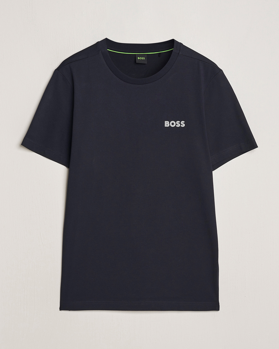 Heren | T-shirts | BOSS GREEN | Crew Neck T-Shirt Dark Blue