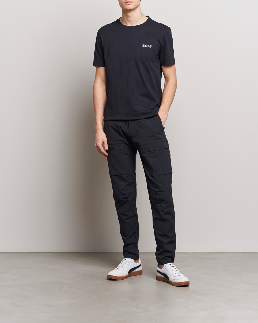 Heren | T-shirts | BOSS GREEN | Crew Neck T-Shirt Dark Blue