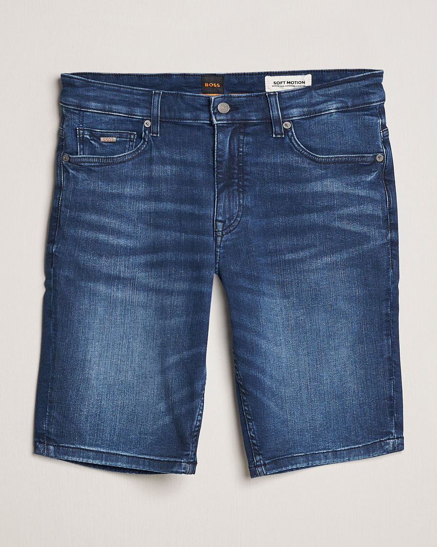 Homme | Shorts | BOSS ORANGE | Delaware Jeans Shorts Navy