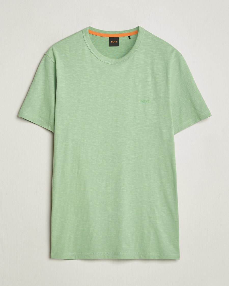 Homme | T-shirts | BOSS ORANGE | Tegood Crew Neck T-Shirt Open Green