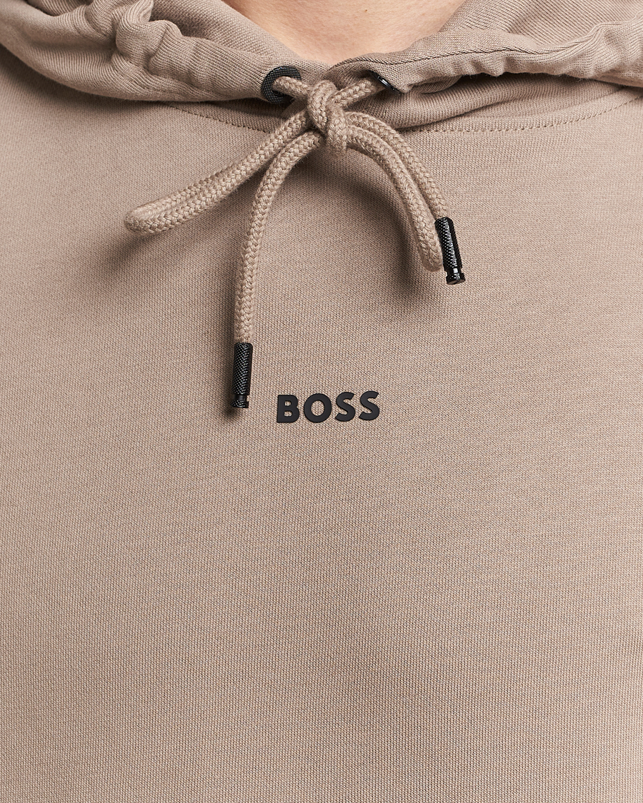 Homme | Pulls Et Tricots | BOSS ORANGE | WeSmall Logo Hoodie Open Brown