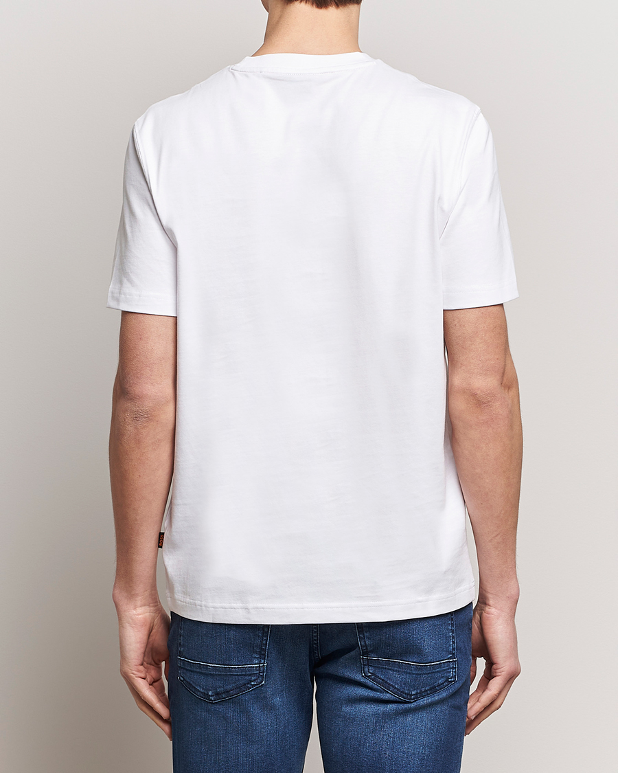 Heren | T-shirts | BOSS ORANGE | Tucan Printed Crew Neck T-Shirt Natural