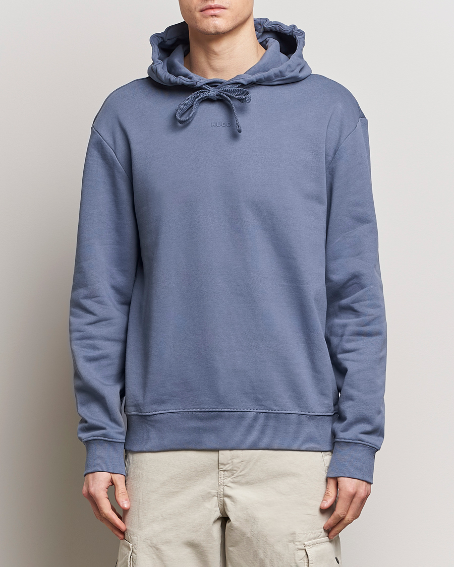 Homme | Pulls Et Tricots | HUGO | Dapo Hoodie Open Blue