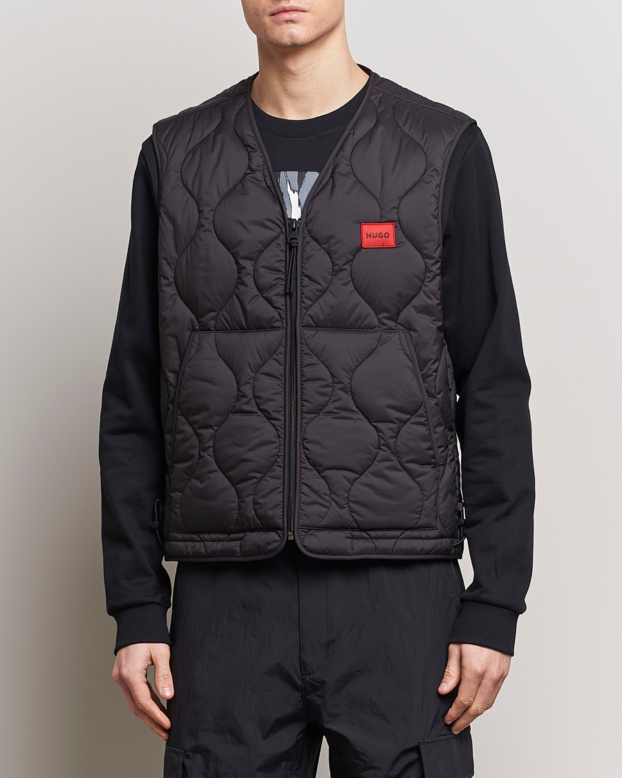 Homme | Manteaux Et Vestes | HUGO | Bethano Vest Black