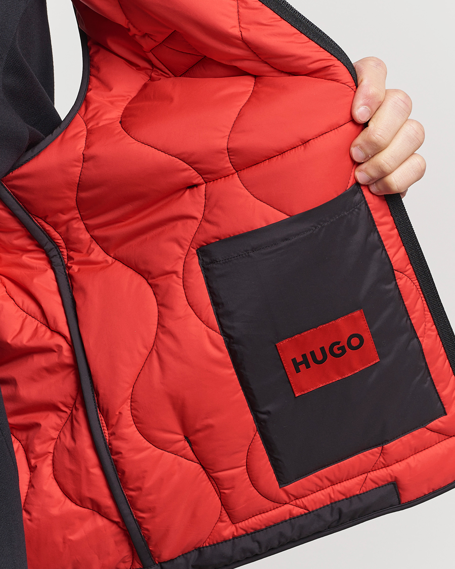 Homme | Manteaux Et Vestes | HUGO | Bethano Vest Black