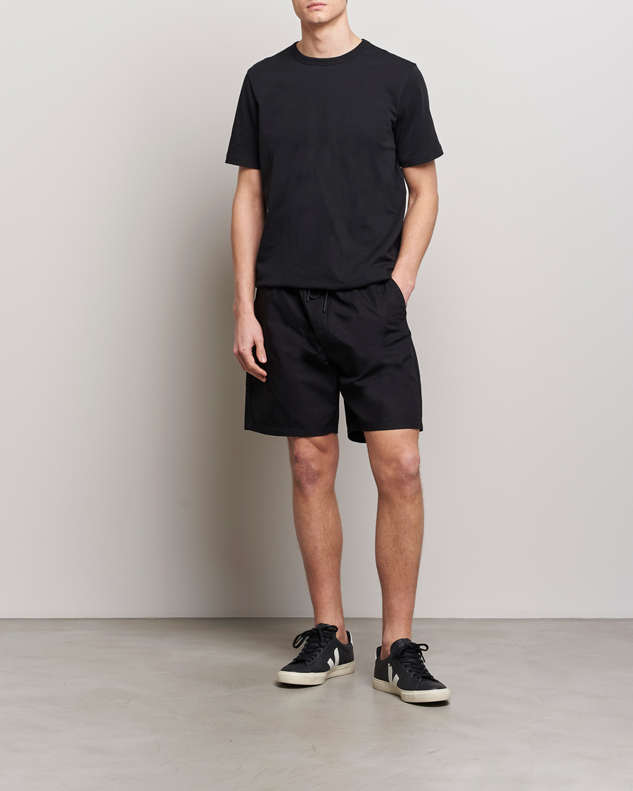 Heren | Korte broek | HUGO | Dan Cotton Sweatshorts Black