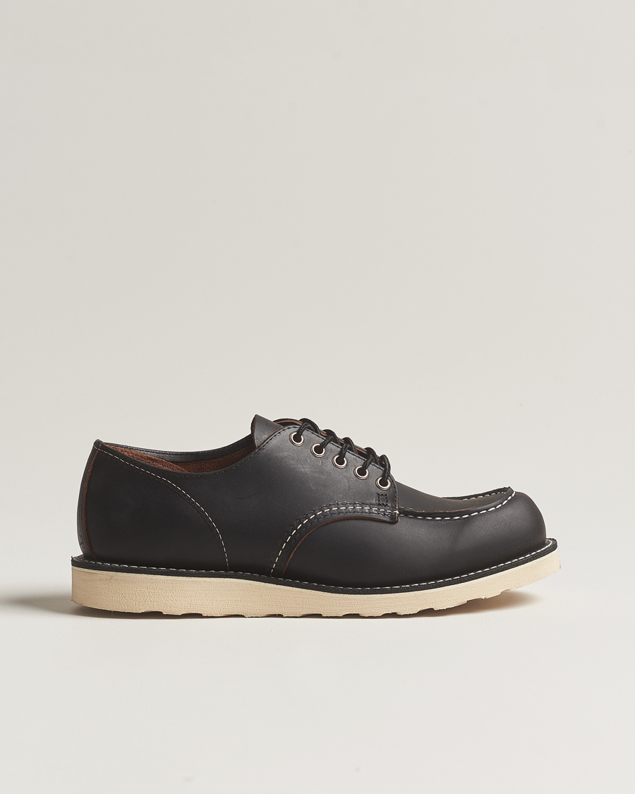 Heren | Oxfords | Red Wing Shoes | Moc Toe Oxford Black Prairie Leather