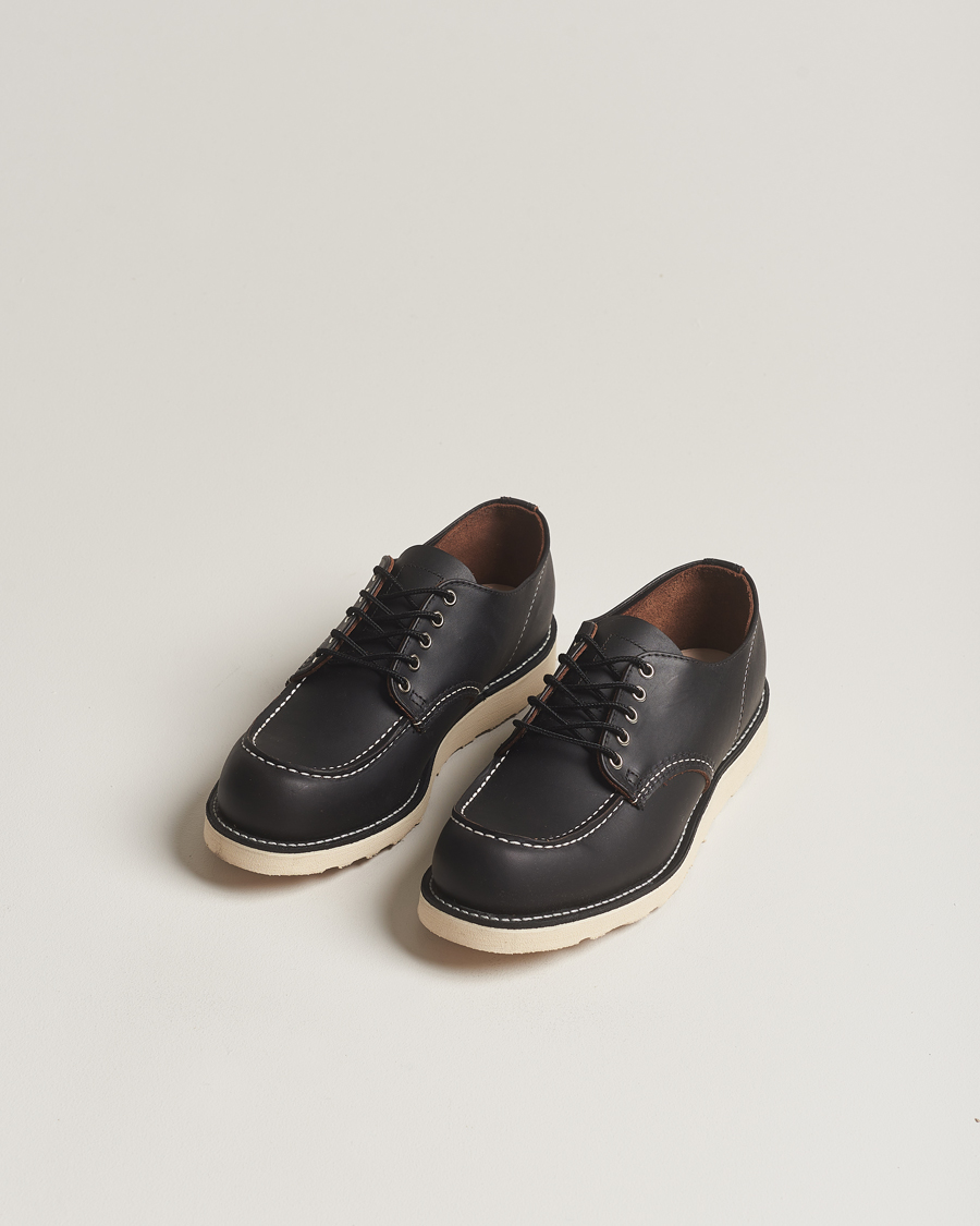Heren | Oxfords | Red Wing Shoes | Moc Toe Oxford Black Prairie Leather