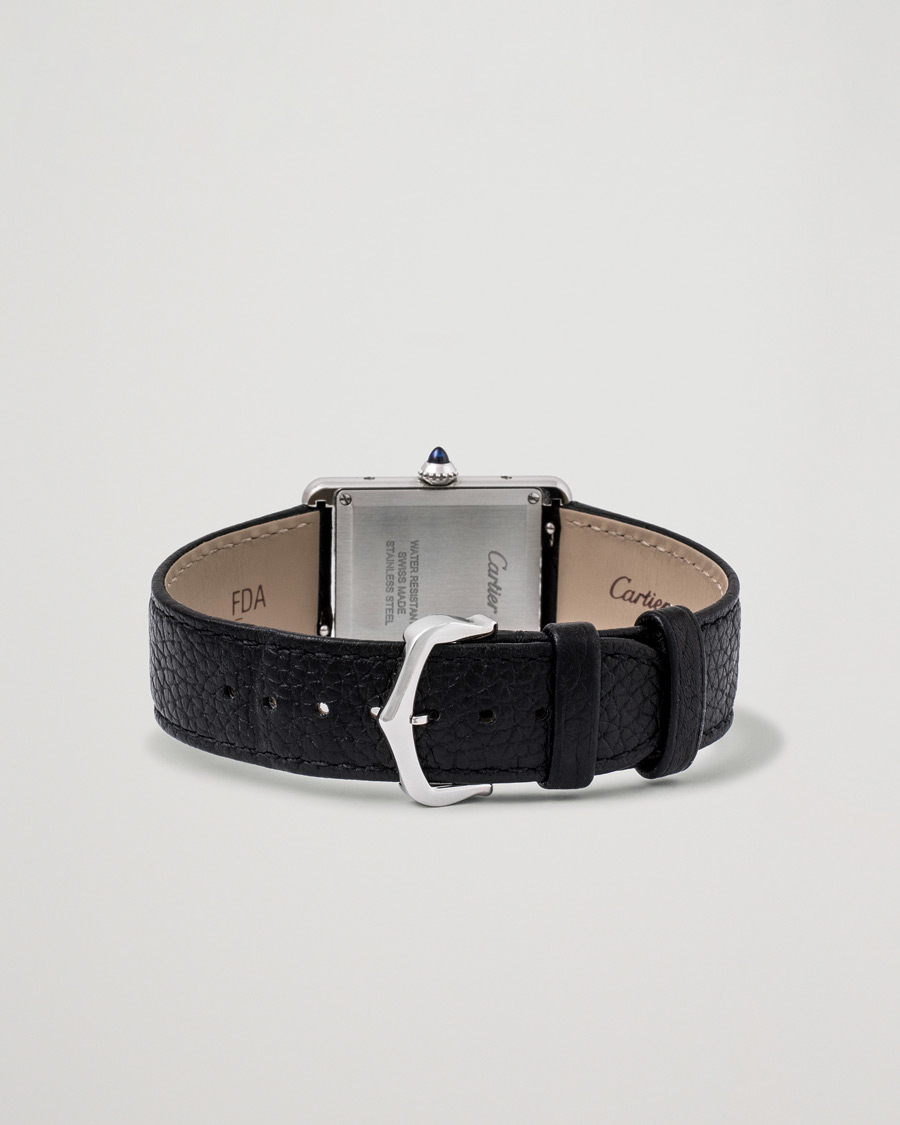 Heren | Cartier Pre-Owned Tank Muste de Cartier WSTA0041 Silver | Cartier Pre-Owned | Tank Muste de Cartier WSTA0041 Silver