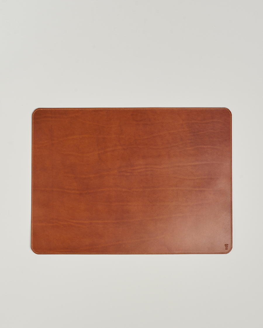 Heren | Thuis | Tärnsjö Garveri | Leather Desk Mat Light Brown