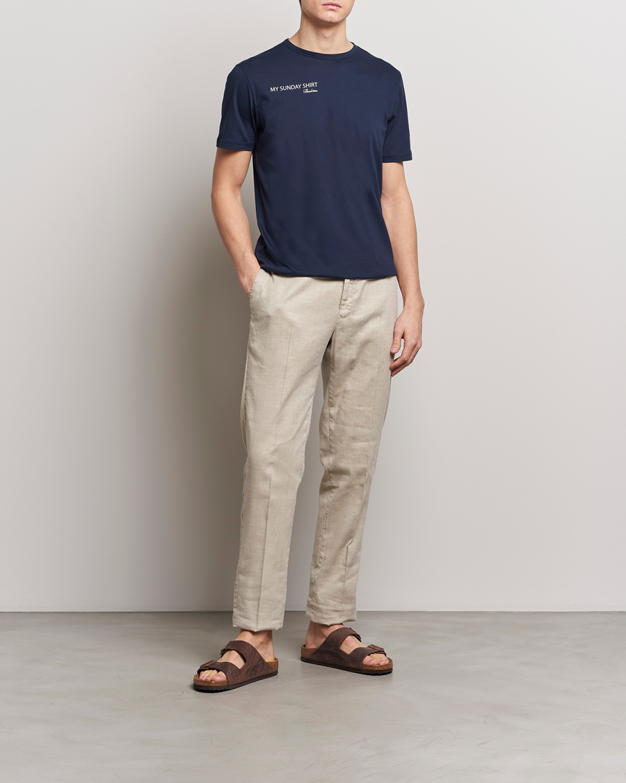 Homme | T-shirts | Stenströms | Sunday T-shirt Navy