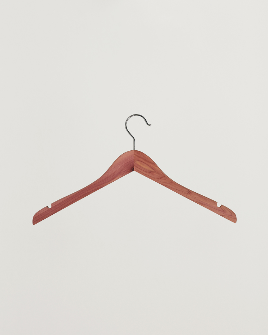 Heren | Kledingverzorging | Care with Carl | 2-Pack Cedar Wood Shirt Hangers