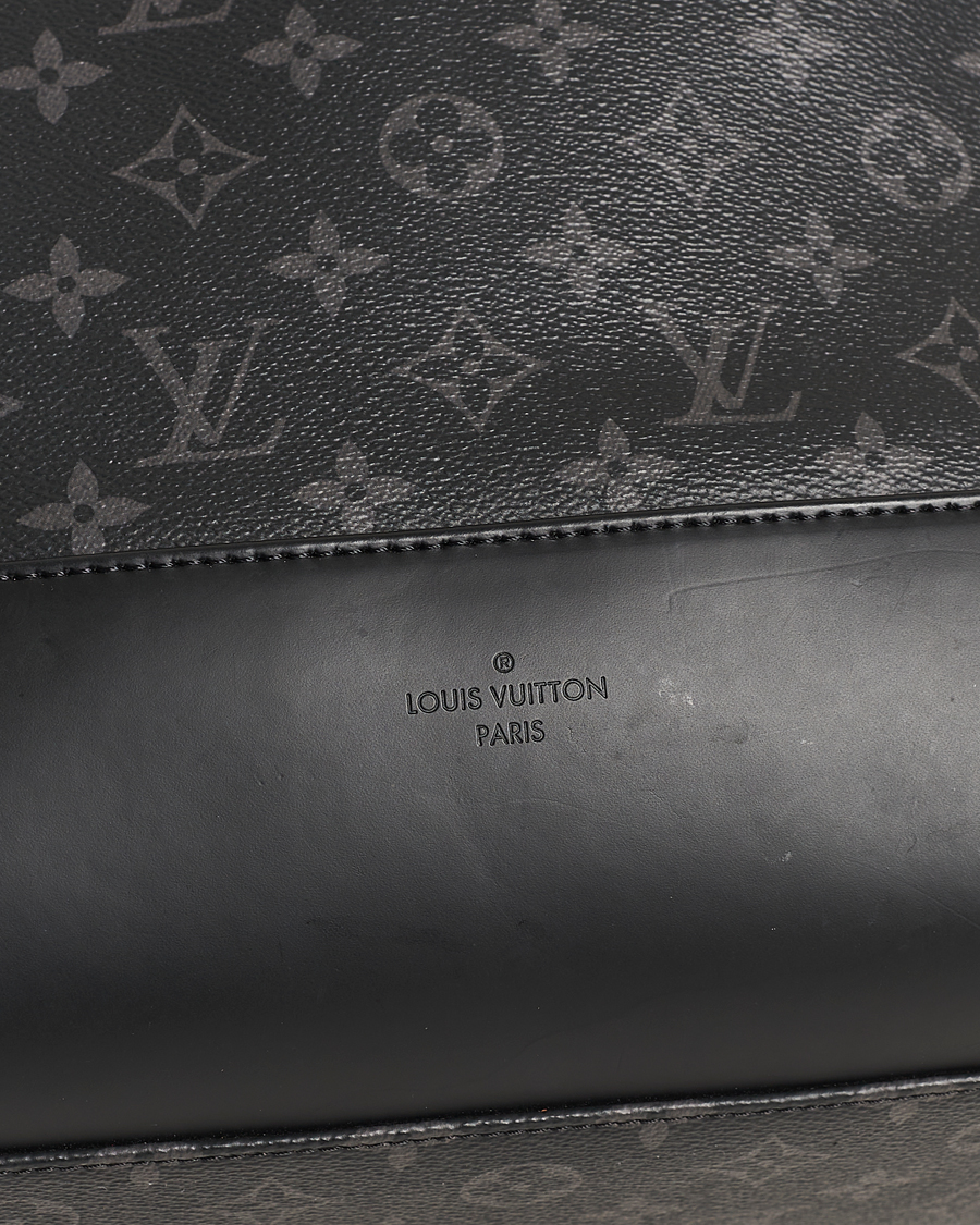 Homme | Louis Vuitton Pre-Owned Explorer Backpack Monogram Eclipse | Louis Vuitton Pre-Owned | Explorer Backpack Monogram Eclipse