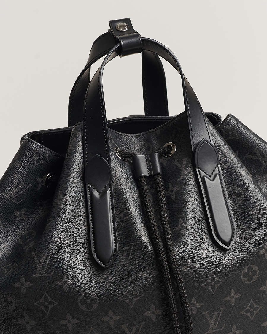 Homme | Louis Vuitton Pre-Owned Explorer Backpack Monogram Eclipse | Louis Vuitton Pre-Owned | Explorer Backpack Monogram Eclipse