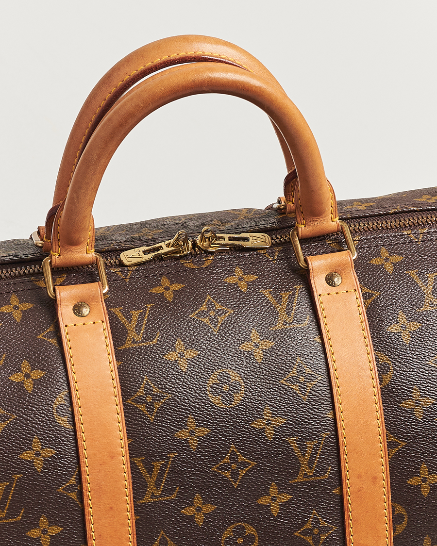 Heren | Louis Vuitton Pre-Owned Keepall 50 Bag Monogram | Louis Vuitton Pre-Owned | Keepall 50 Bag Monogram