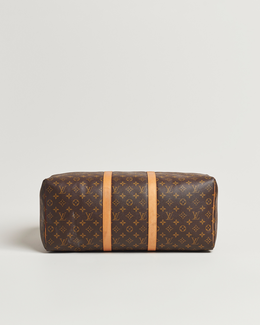 Heren | Louis Vuitton Pre-Owned Keepall 50 Bag Monogram | Louis Vuitton Pre-Owned | Keepall 50 Bag Monogram