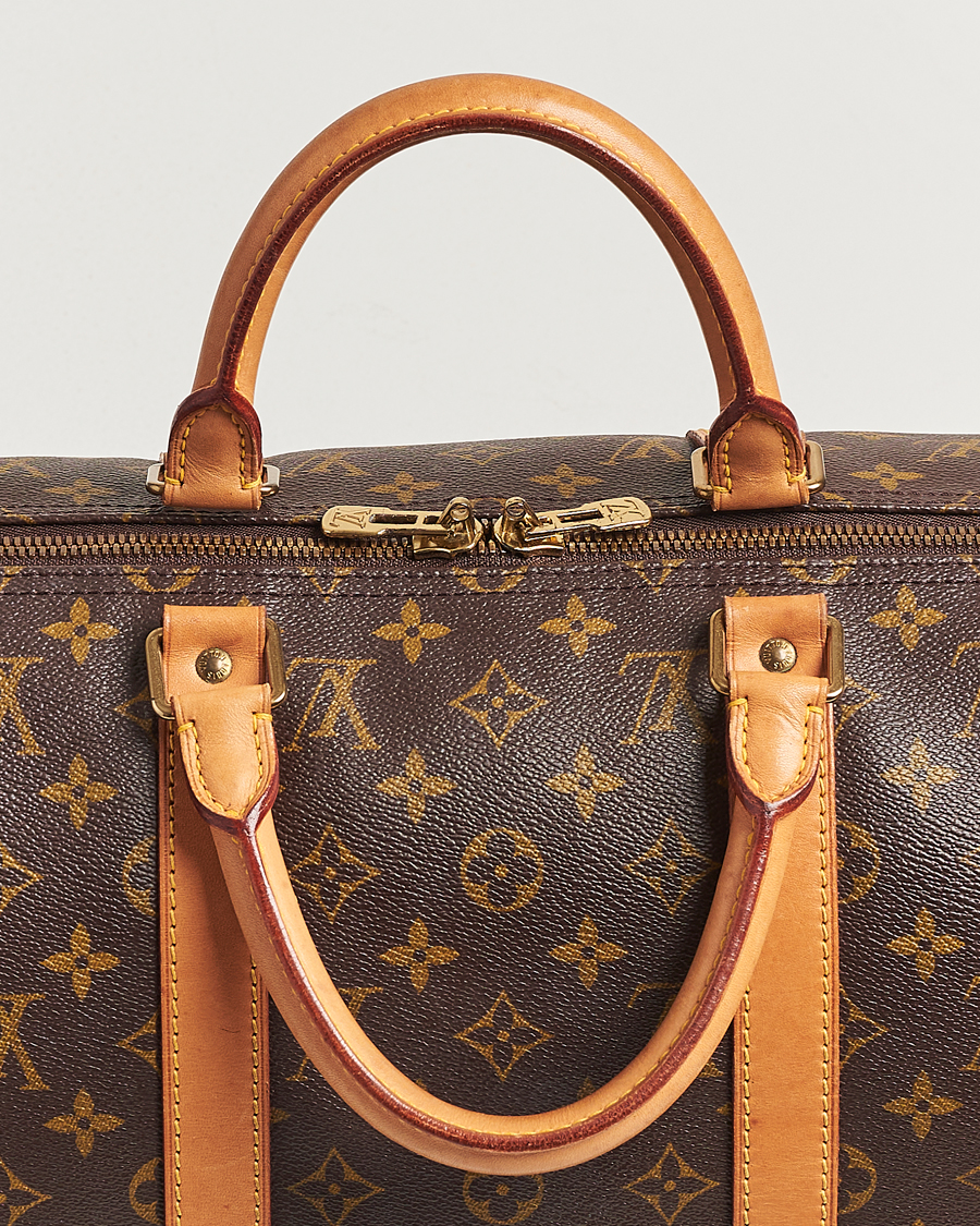 Heren | Louis Vuitton Pre-Owned Keepall 50 Bag Monogram | Louis Vuitton Pre-Owned | Keepall 50 Bag Monogram