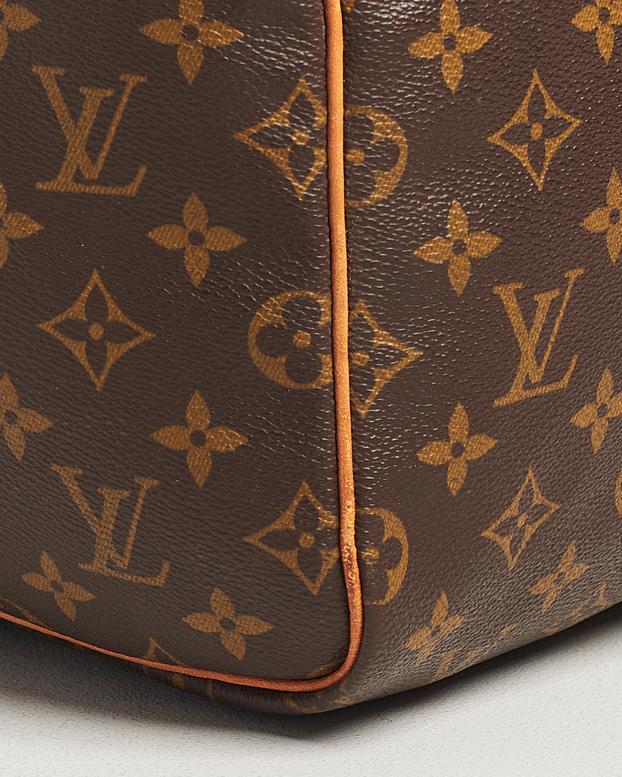 Homme | Louis Vuitton Pre-Owned Keepall 55 Bag Monogram | Louis Vuitton Pre-Owned | Keepall 55 Bag Monogram