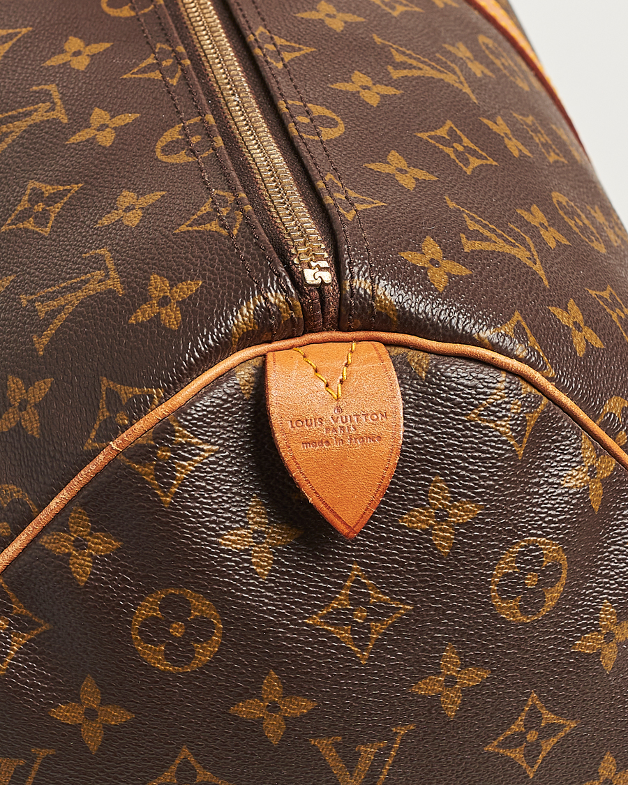 Homme | Louis Vuitton Pre-Owned Keepall 55 Bag Monogram | Louis Vuitton Pre-Owned | Keepall 55 Bag Monogram