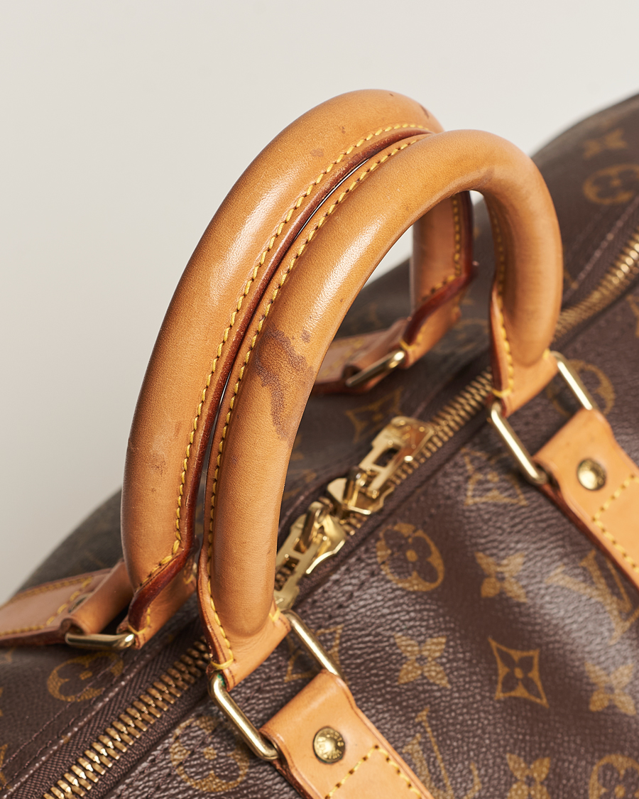 Homme | Louis Vuitton Pre-Owned Keepall 45 Bag Monogram | Louis Vuitton Pre-Owned | Keepall 45 Bag Monogram