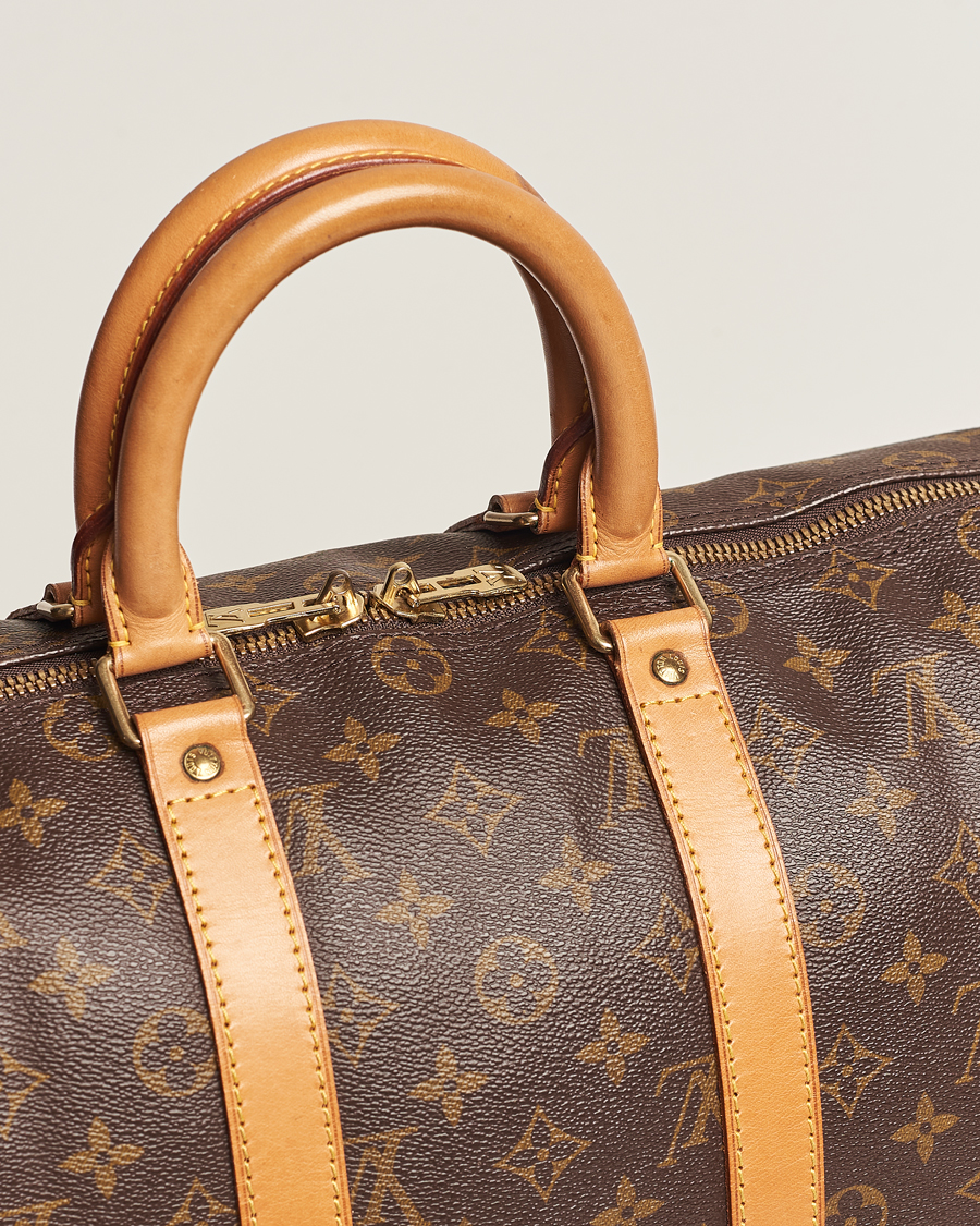 Homme | Louis Vuitton Pre-Owned Keepall 45 Bag Monogram | Louis Vuitton Pre-Owned | Keepall 45 Bag Monogram