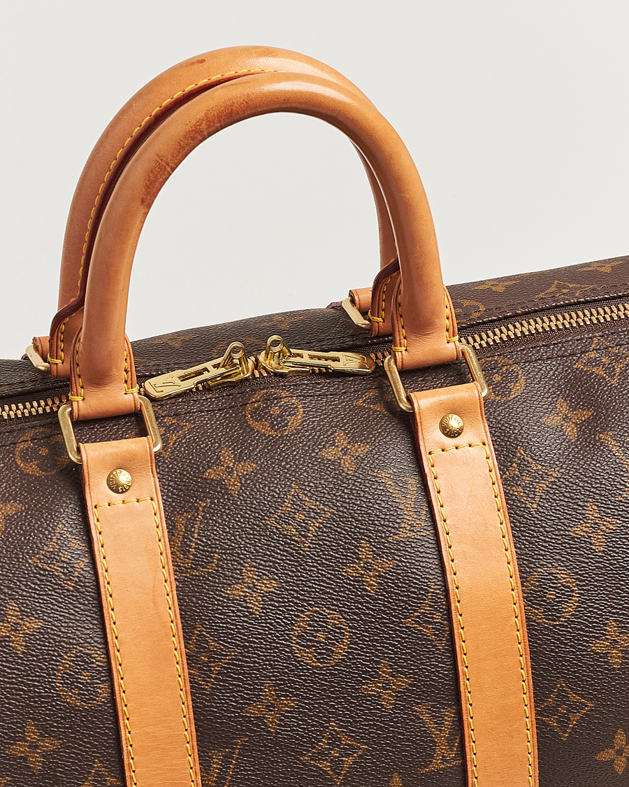 Heren | Louis Vuitton Pre-Owned Keepall 45 Bag Monogram | Louis Vuitton Pre-Owned | Keepall 45 Bag Monogram