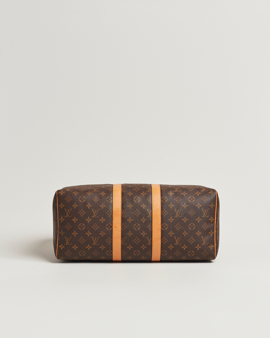 Heren | Louis Vuitton Pre-Owned Keepall 45 Bag Monogram | Louis Vuitton Pre-Owned | Keepall 45 Bag Monogram