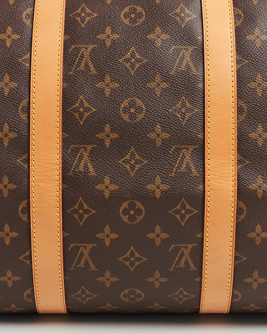 Homme | Louis Vuitton Pre-Owned Keepall 50 Bag Monogram | Louis Vuitton Pre-Owned | Keepall 50 Bag Monogram