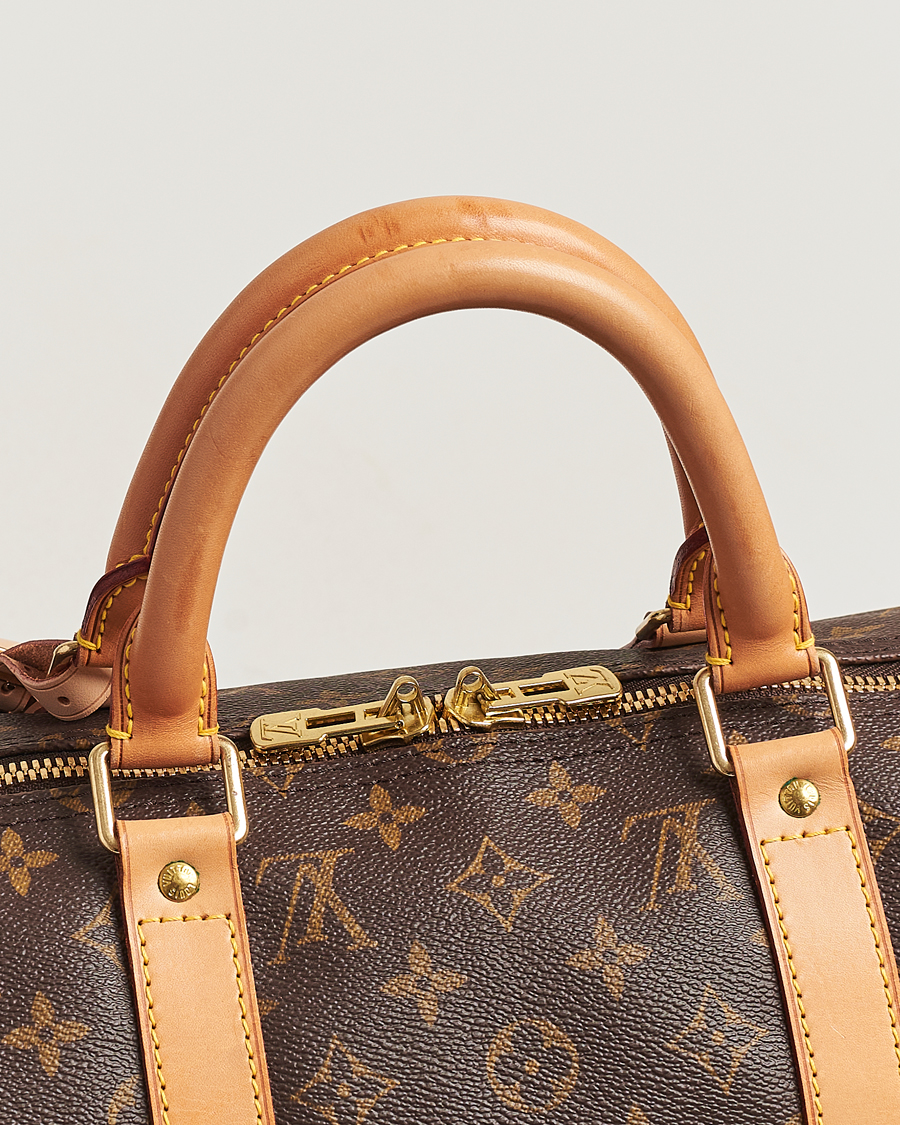 Homme | Louis Vuitton Pre-Owned Keepall 50 Bag Monogram | Louis Vuitton Pre-Owned | Keepall 50 Bag Monogram