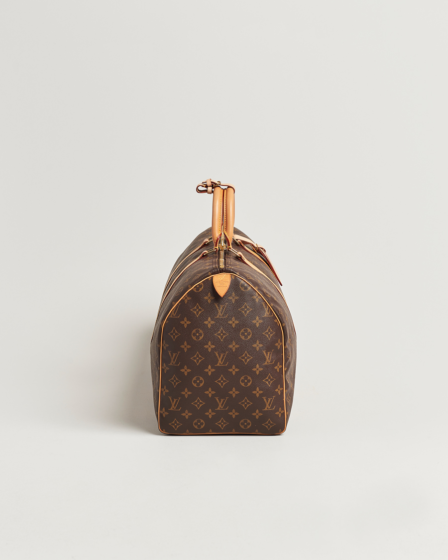 Homme | Louis Vuitton Pre-Owned Keepall 50 Bag Monogram | Louis Vuitton Pre-Owned | Keepall 50 Bag Monogram