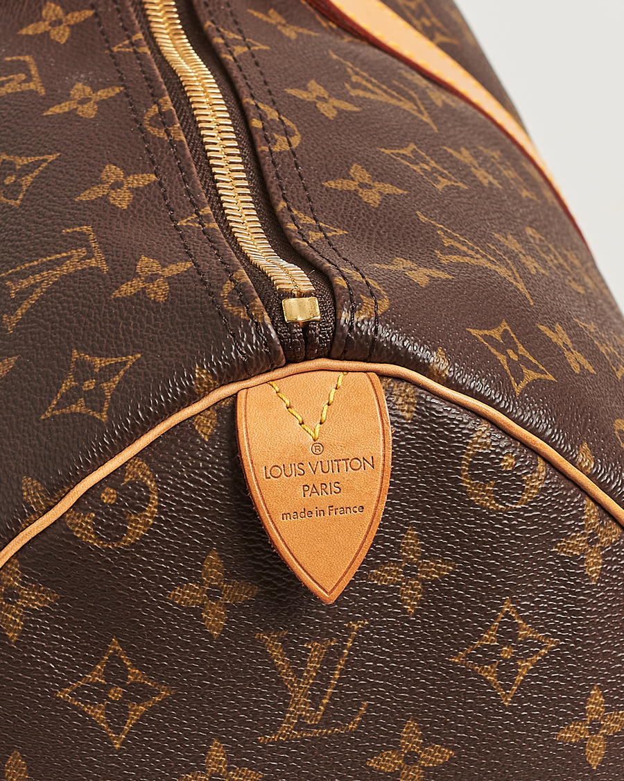 Homme | Louis Vuitton Pre-Owned Keepall 50 Bag Monogram | Louis Vuitton Pre-Owned | Keepall 50 Bag Monogram