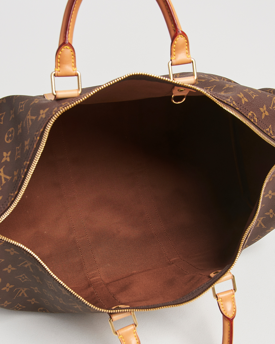Homme | Louis Vuitton Pre-Owned Keepall 50 Bag Monogram | Louis Vuitton Pre-Owned | Keepall 50 Bag Monogram