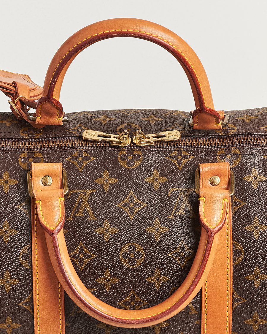 Heren | Louis Vuitton Pre-Owned Keepall 50 Bag Monogram | Louis Vuitton Pre-Owned | Keepall 50 Bag Monogram