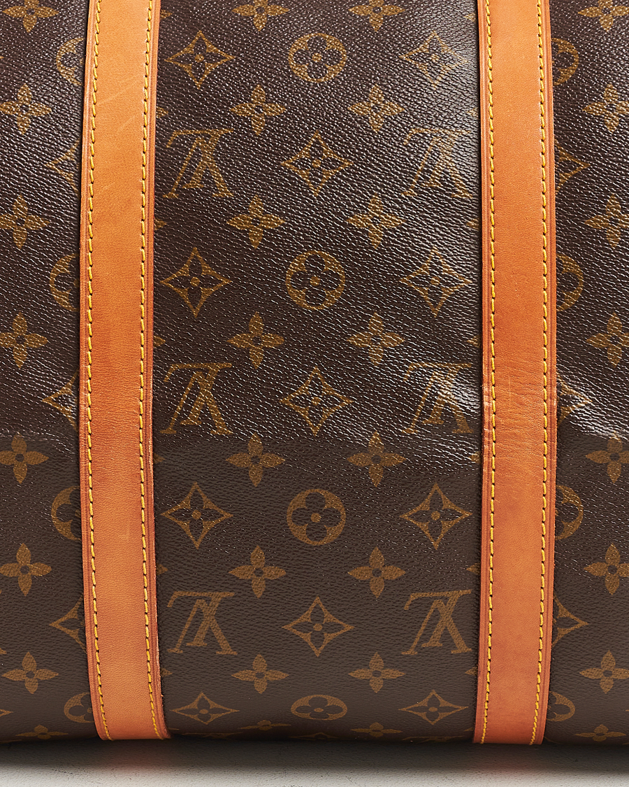 Heren | Louis Vuitton Pre-Owned Keepall 50 Bag Monogram | Louis Vuitton Pre-Owned | Keepall 50 Bag Monogram
