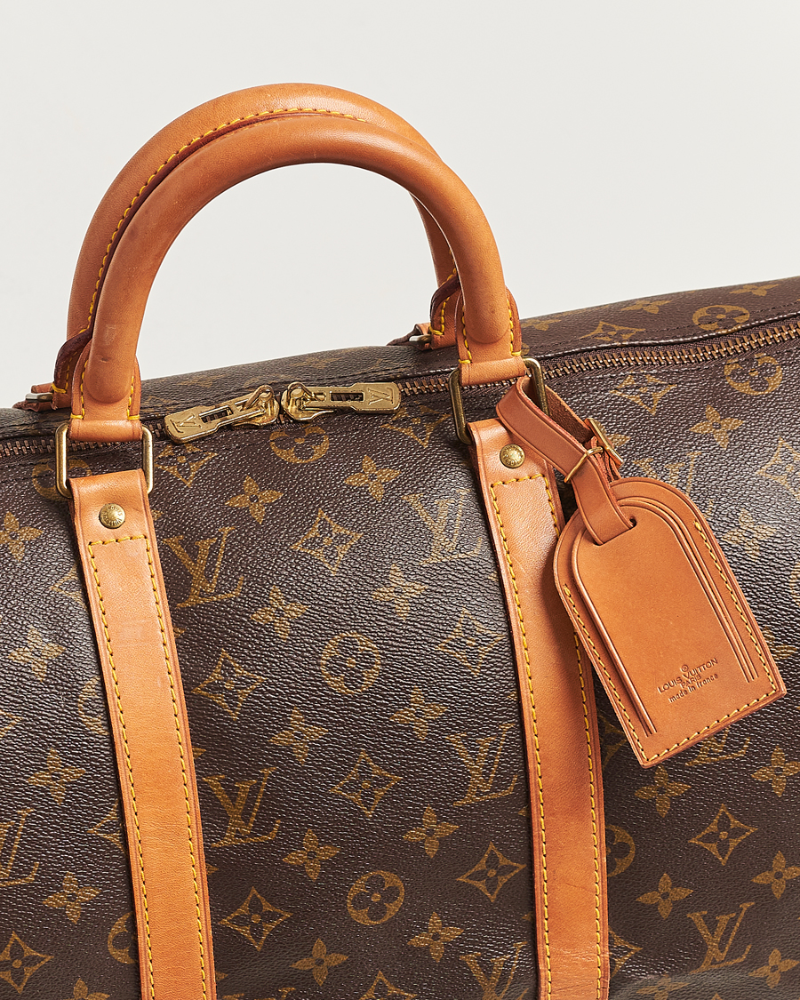 Heren | Louis Vuitton Pre-Owned Keepall 50 Bag Monogram | Louis Vuitton Pre-Owned | Keepall 50 Bag Monogram
